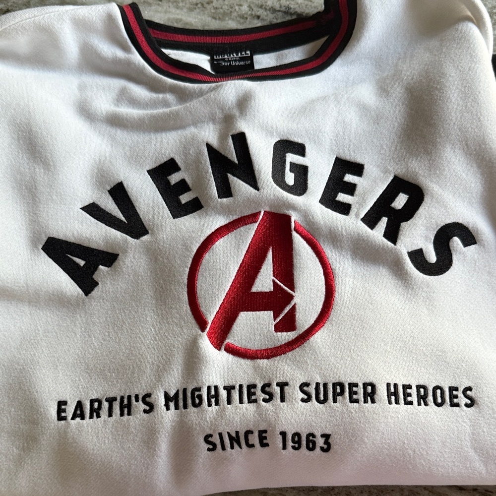 Avengers White Sweatshirt